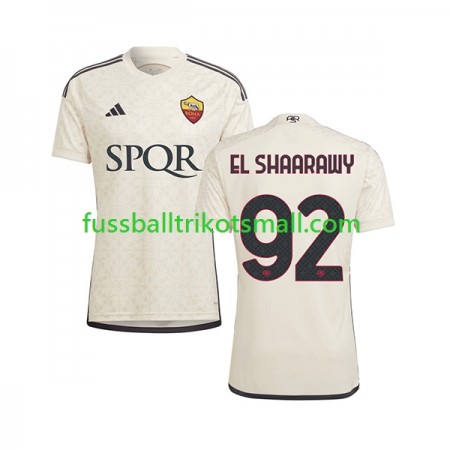 Fußballtrikots AS Rom El Shaarawy 92 2023-2024 Kurzarm Auswärts-trikot kaufen